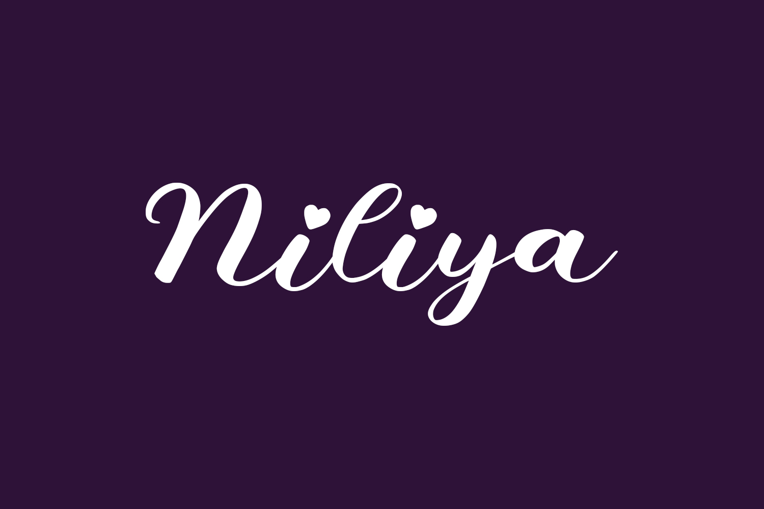 Niliya Free Font