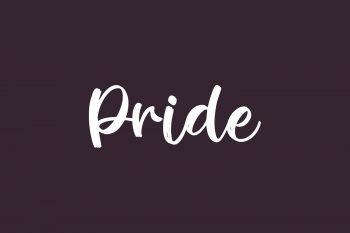 Pride Free Font