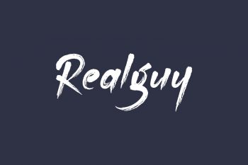 Realguy Free Font