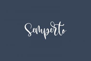 Semperto Free Font