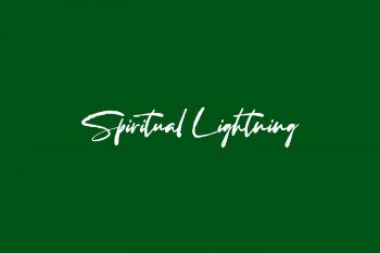Spiritual Lightning Free Font