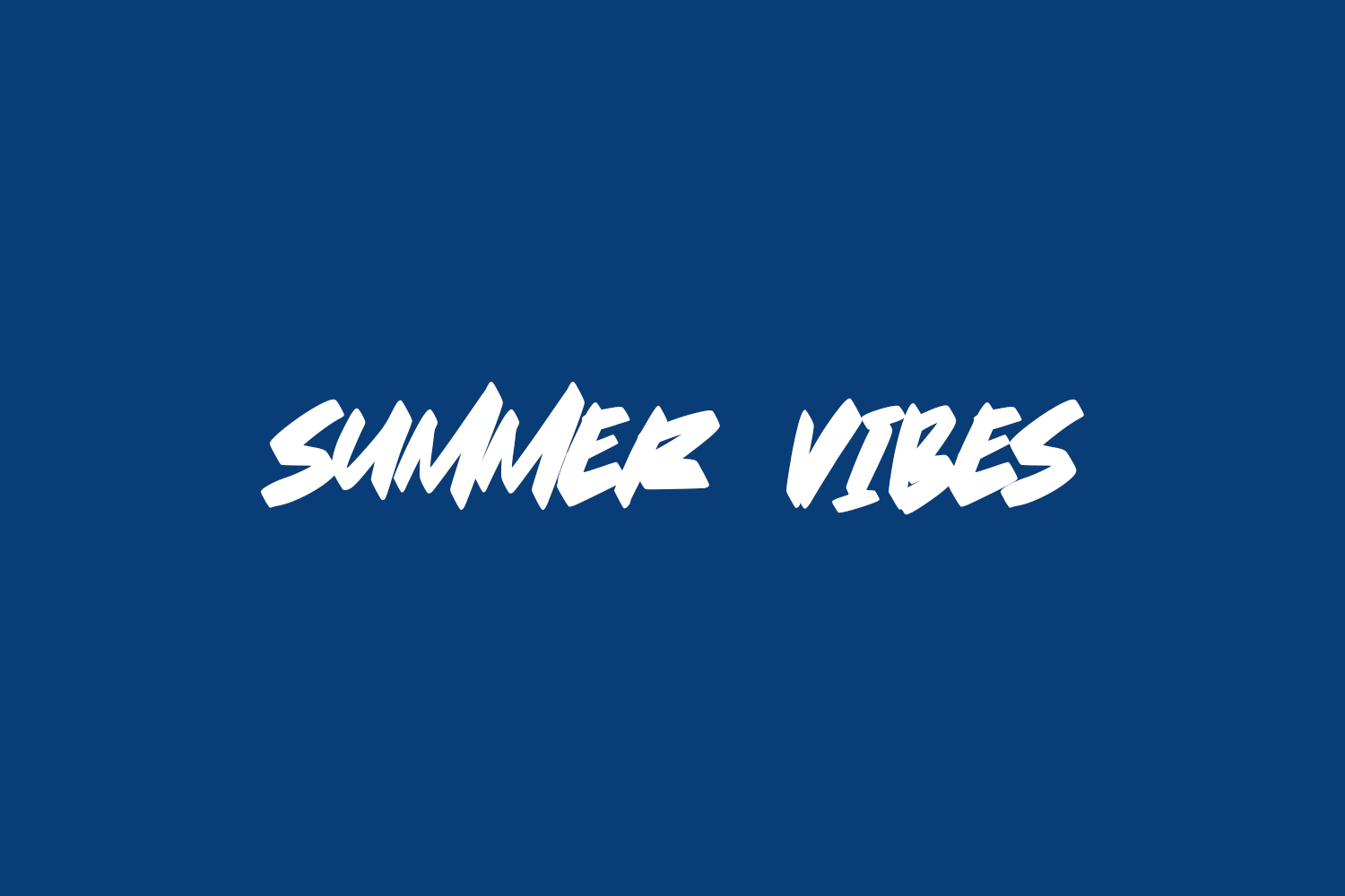 Summer Vibes Free Font