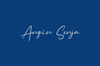 Angin Senja Free Font