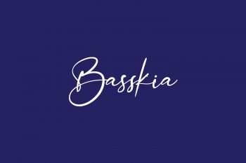 Basskia Free Font