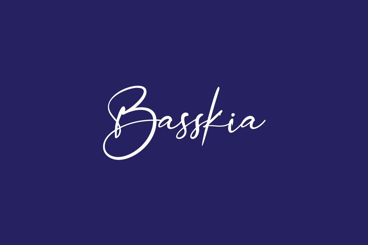 Basskia Free Font