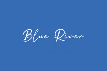 Blue River Free Font