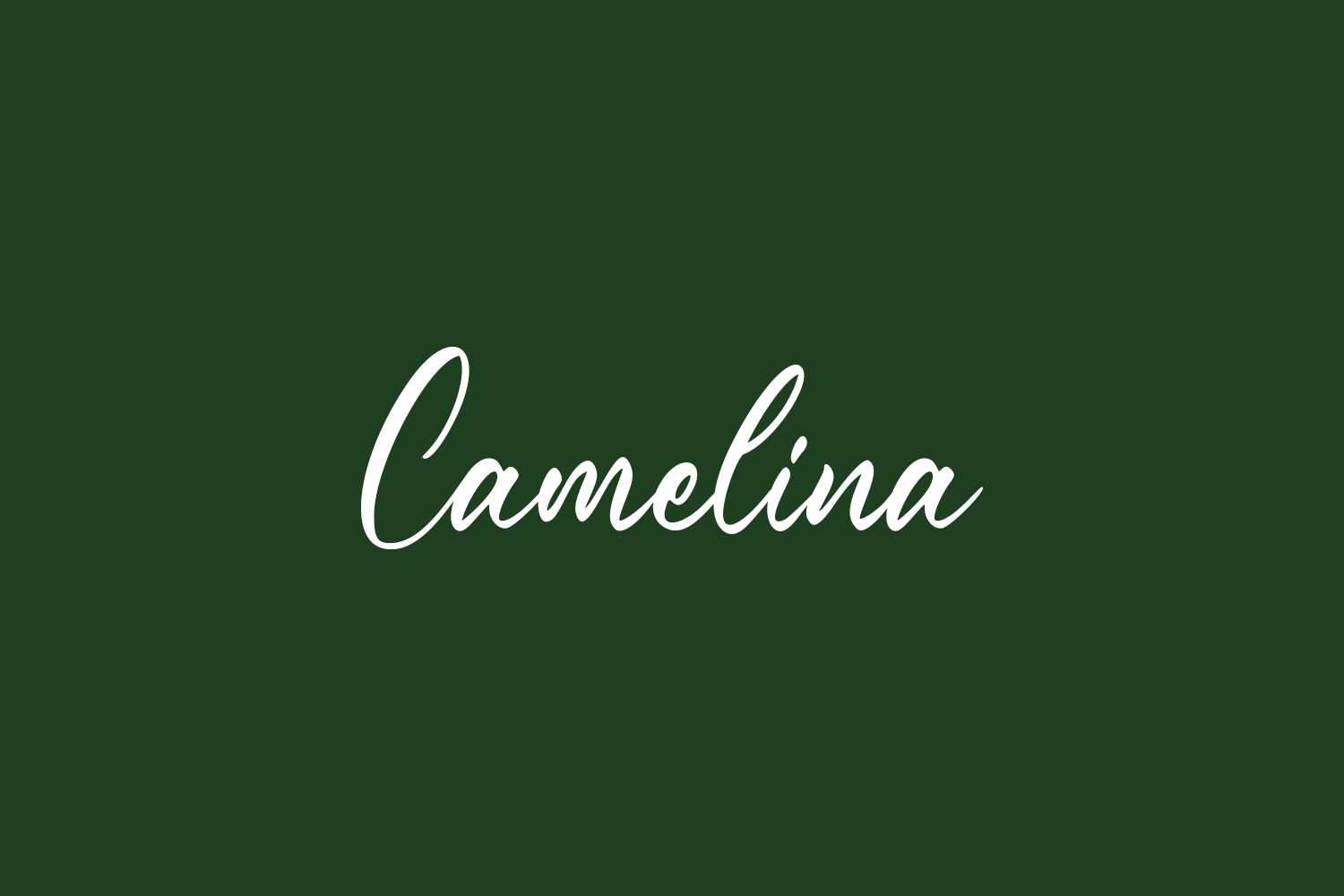Camelina Free Font