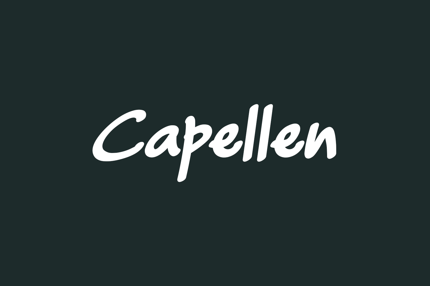 Capellen Free Font