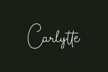 Carlytte Free Font