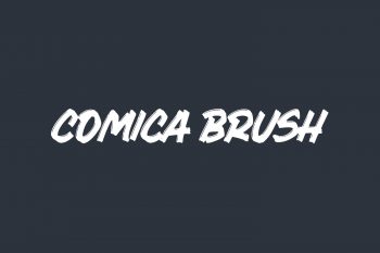 Comica Brush Free Font