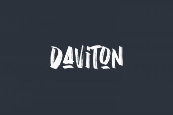 Daviton Free Font