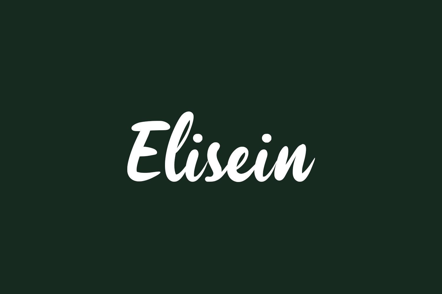 Elisein Free Font