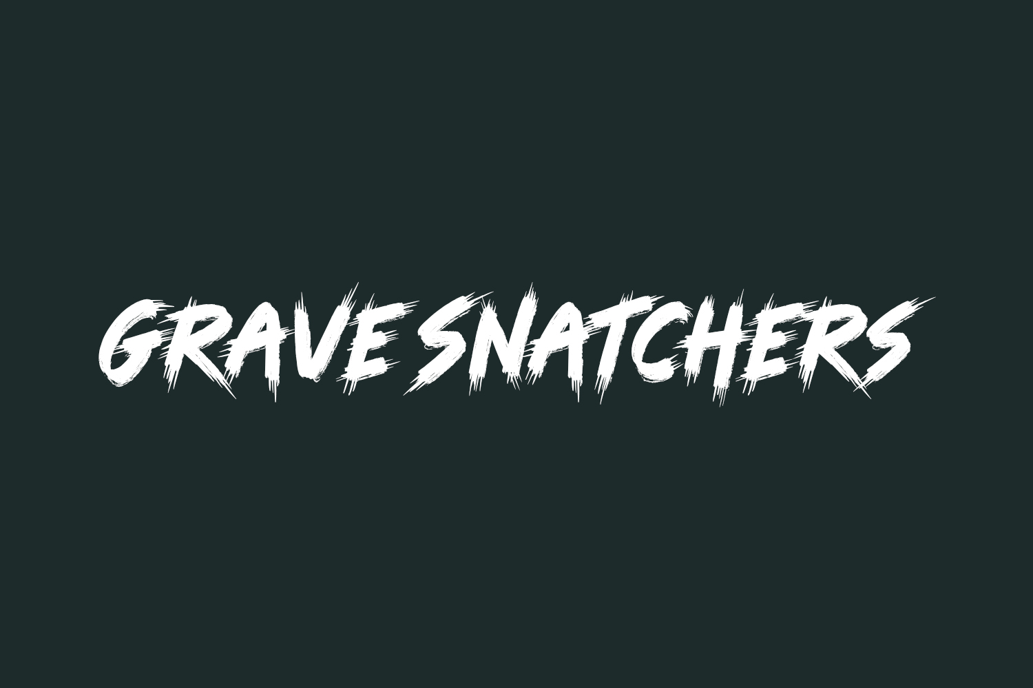 Grave Snatchers Free Font