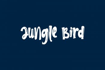 Jungle Bird Free Font