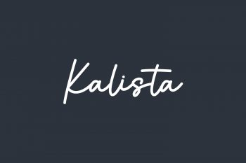 Kalista Free Font