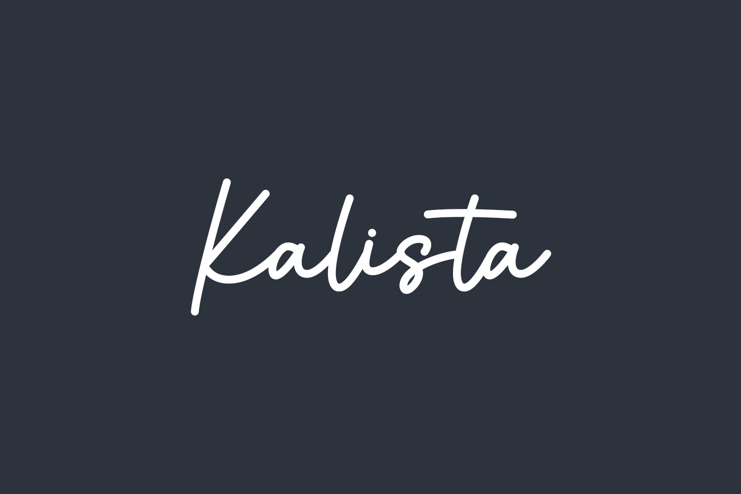 Kalista Free Font