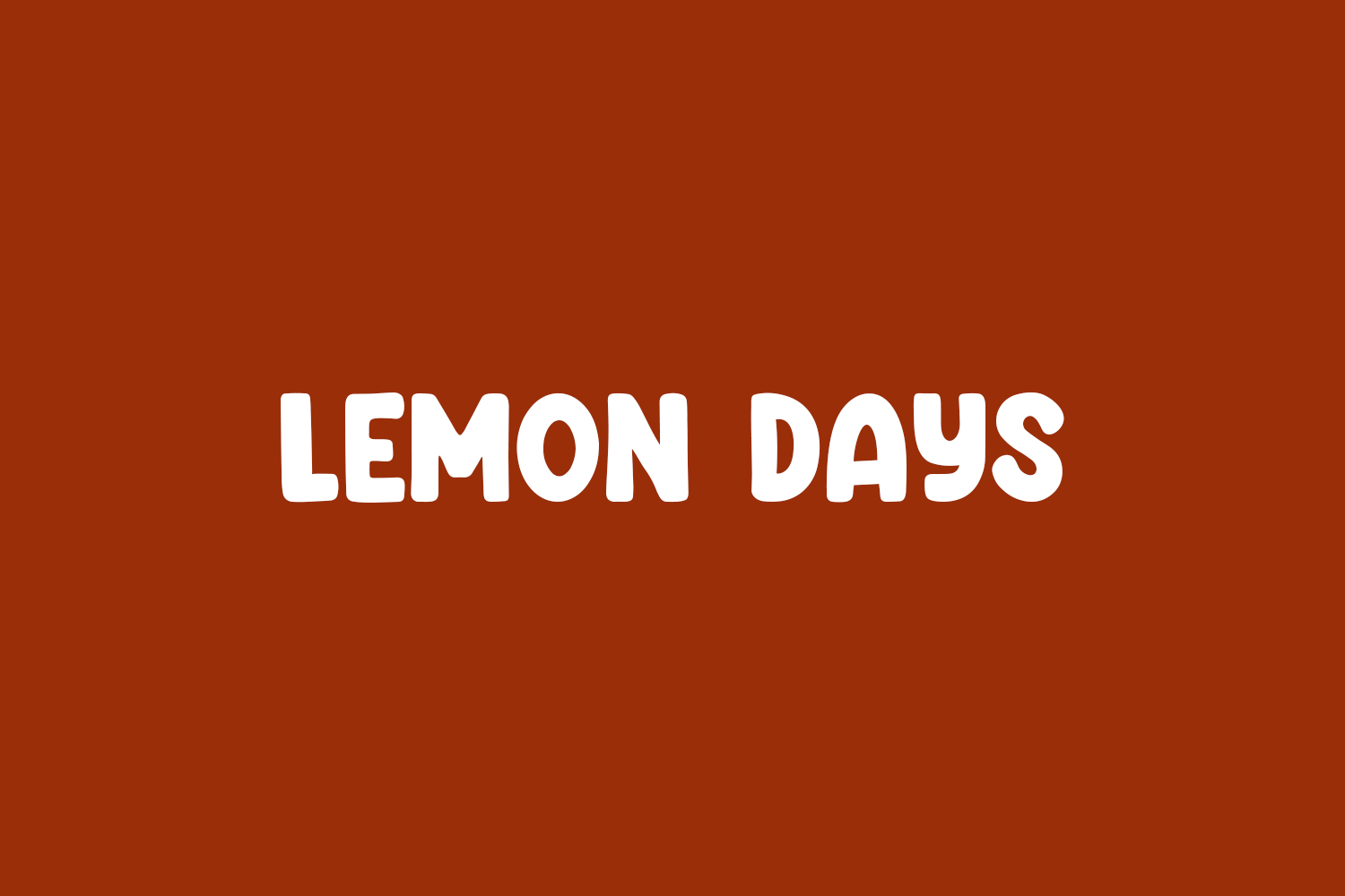 Lemon Days