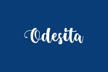 Odesita Free Font