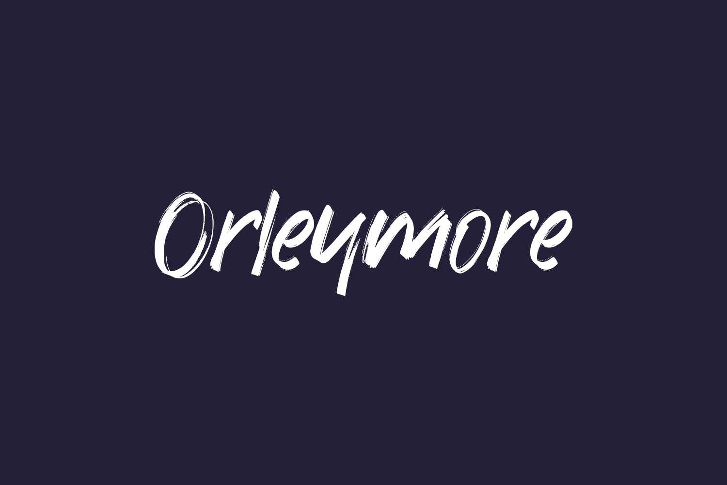 Orleymore Free Font