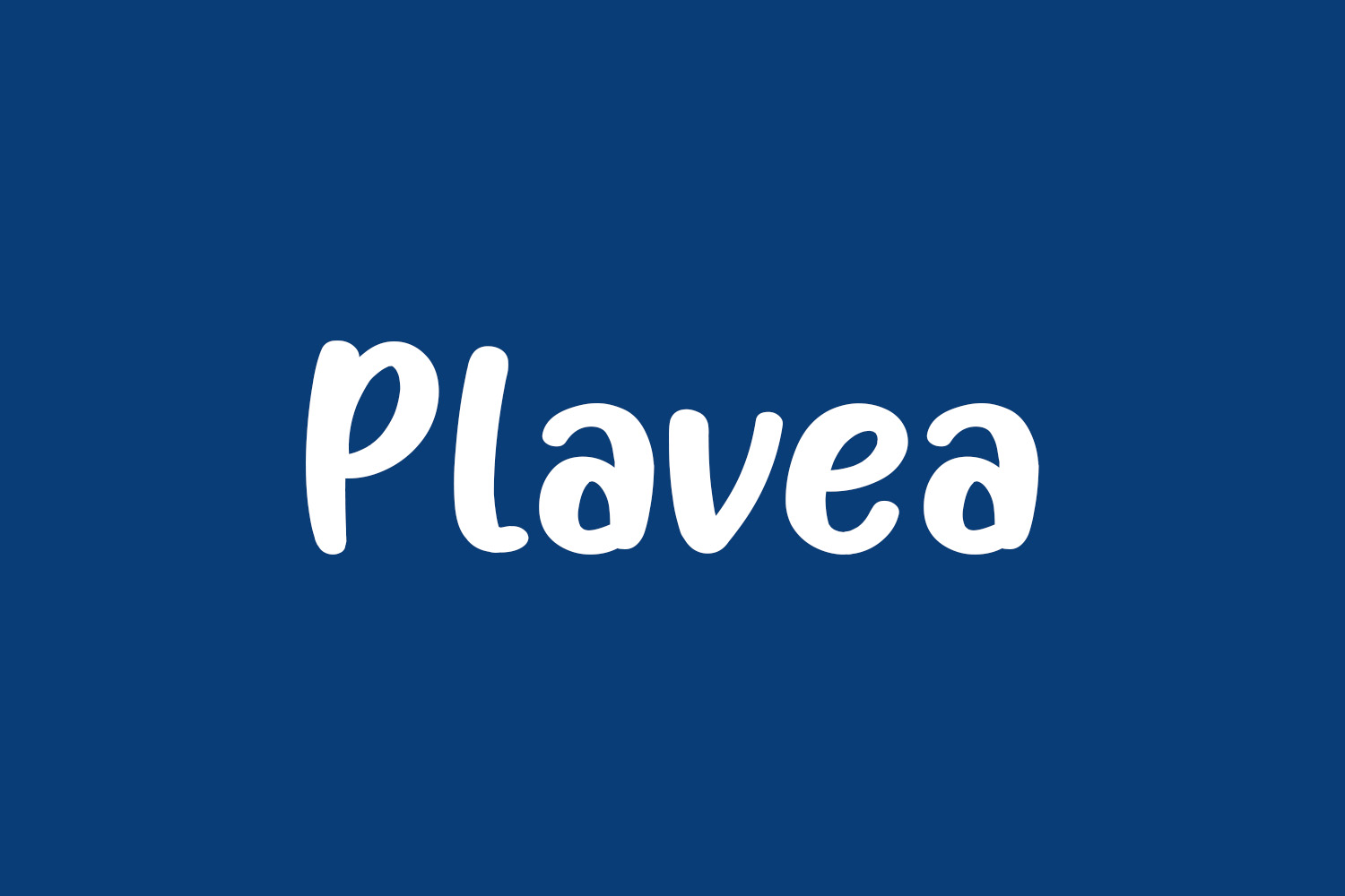 Plavea Free Font