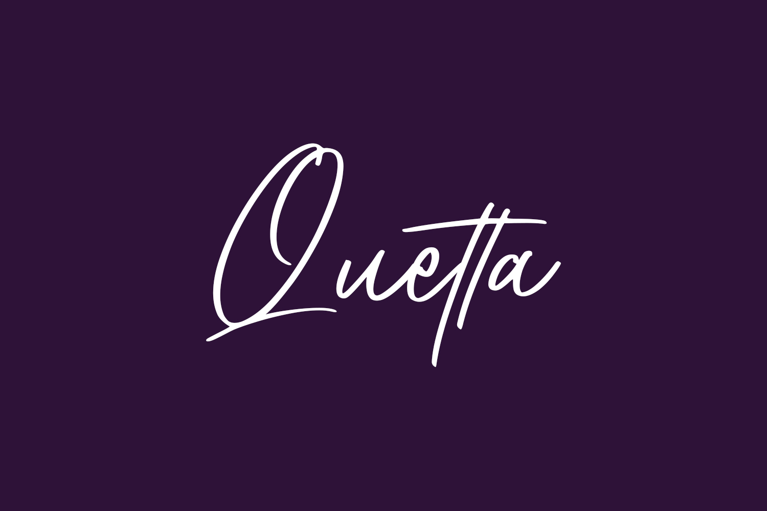 Quetta Free Font