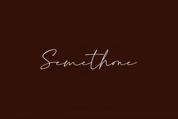 Semethone Free Font