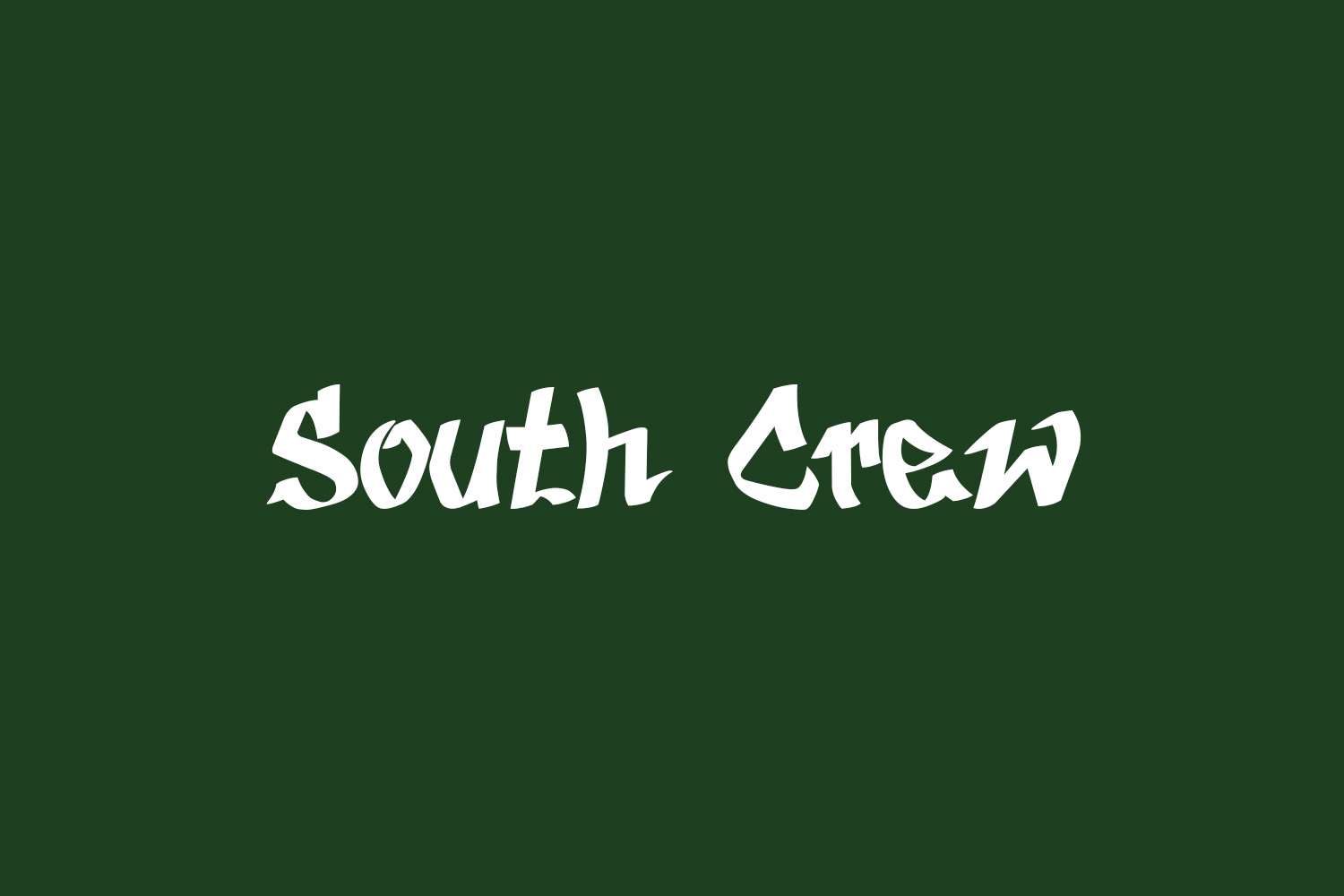 South Crew Free Font