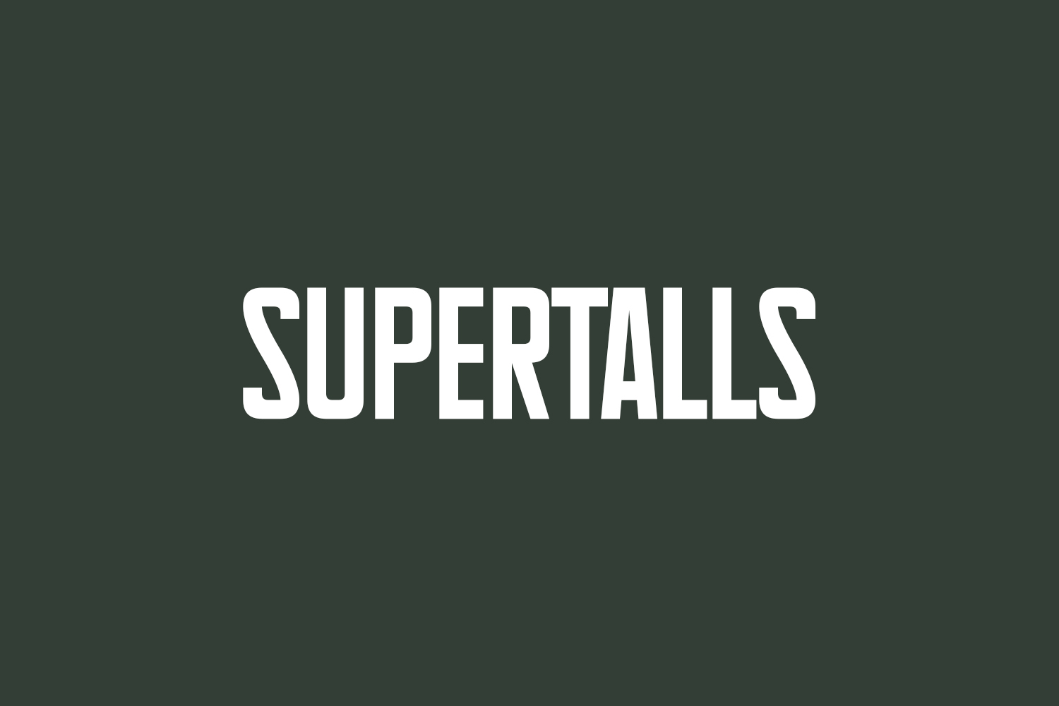 Supertalls Free Font