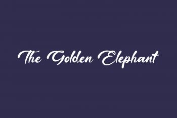 The Golden Elephant Free Font