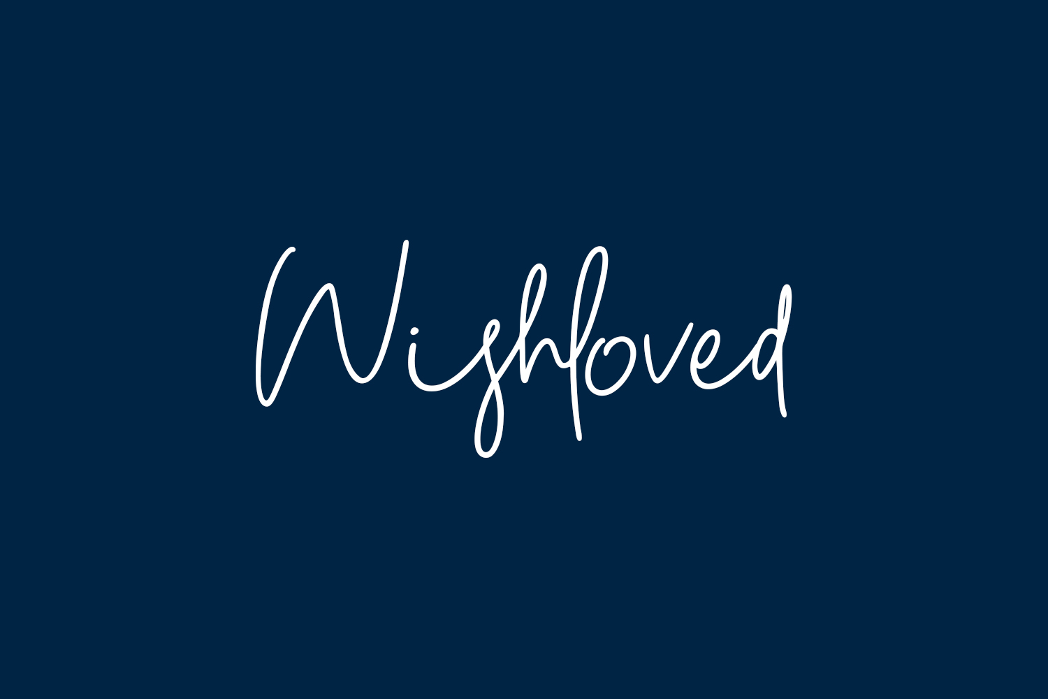 Wishloved Free Font