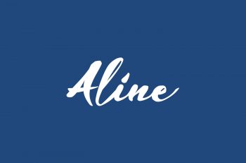Aline Free Font