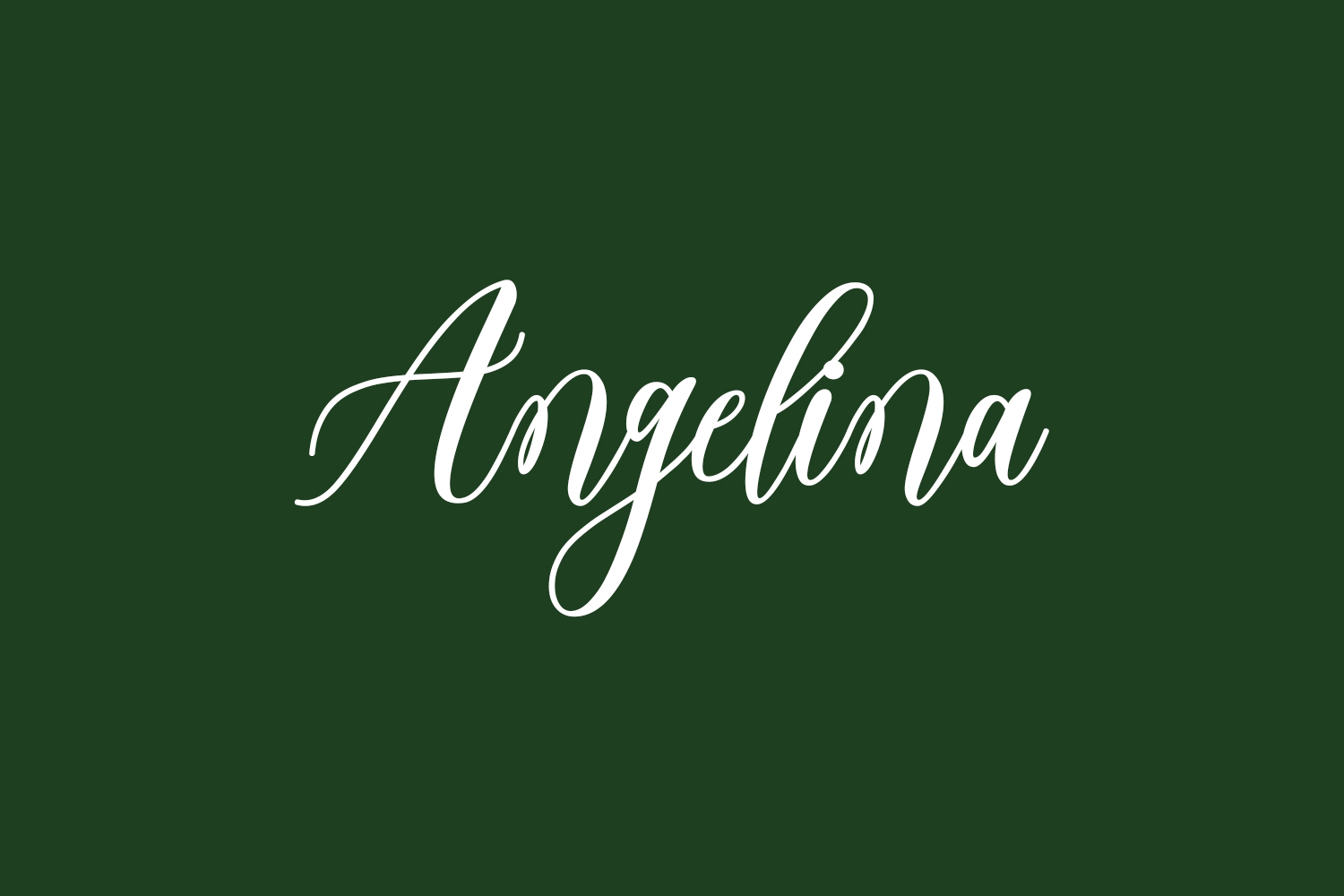 Angelina Free Font