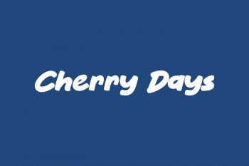 Cherry Days Free Font