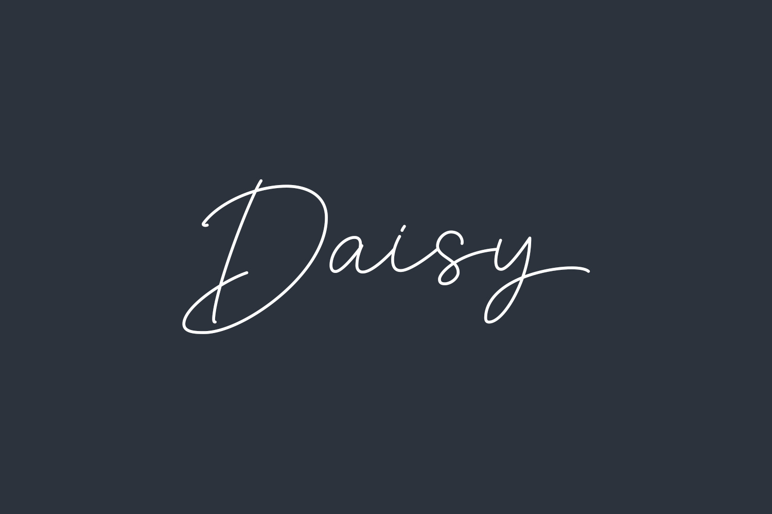 Daisy Free Font