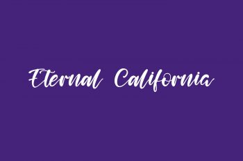 Eternal California Free Font