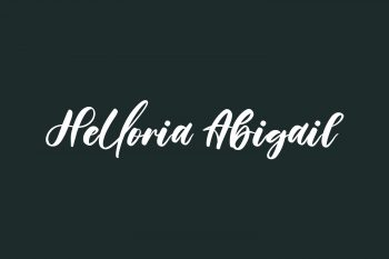 Helloria Abigail Free Font