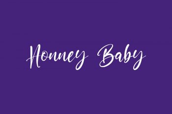 Honney Baby Free Font