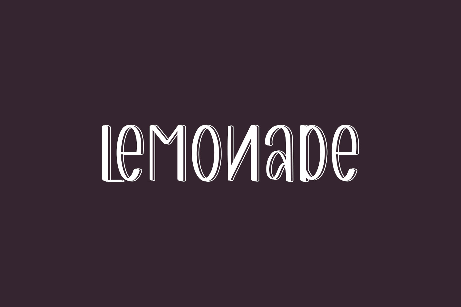 Lemonade Free Font