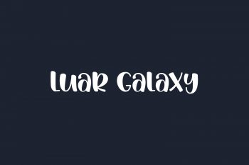 Luar Galaxy Free Font