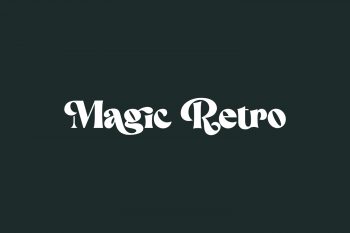 Magic Retro Free Font