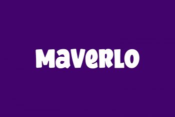 Maverlo Free Font