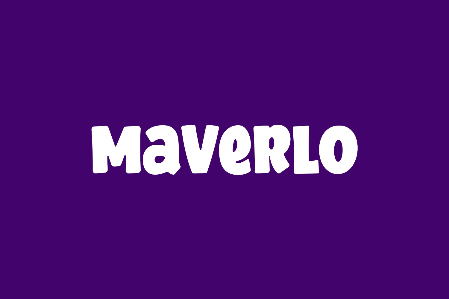Maverlo Free Font