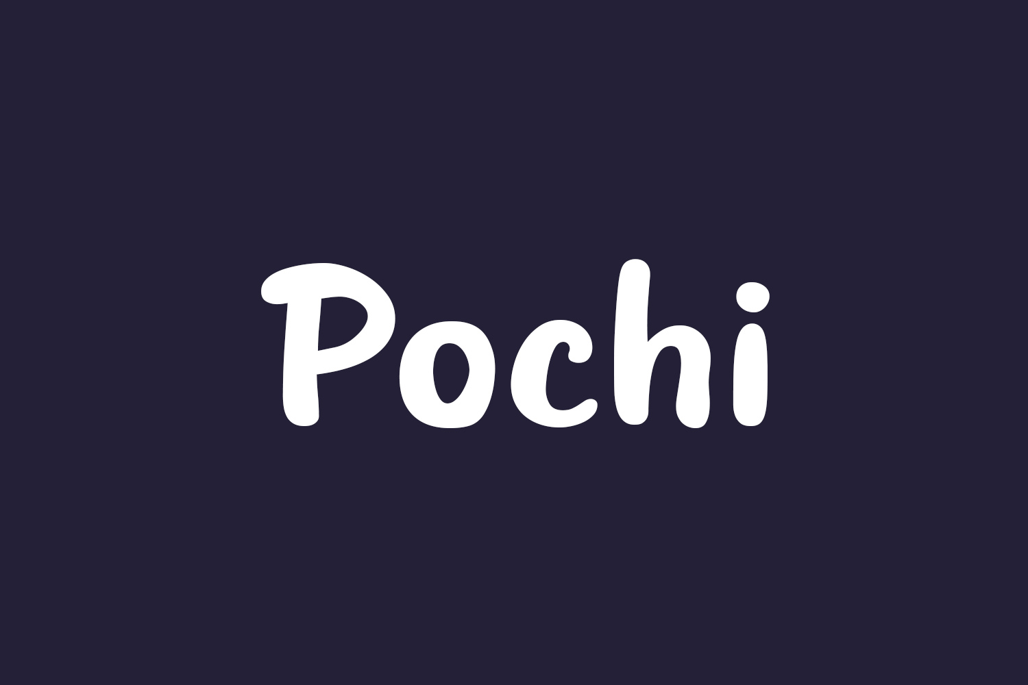 Pochi Free Font