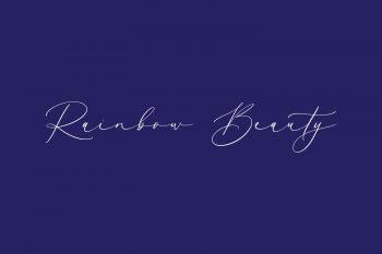 Rainbow Beauty Free Font