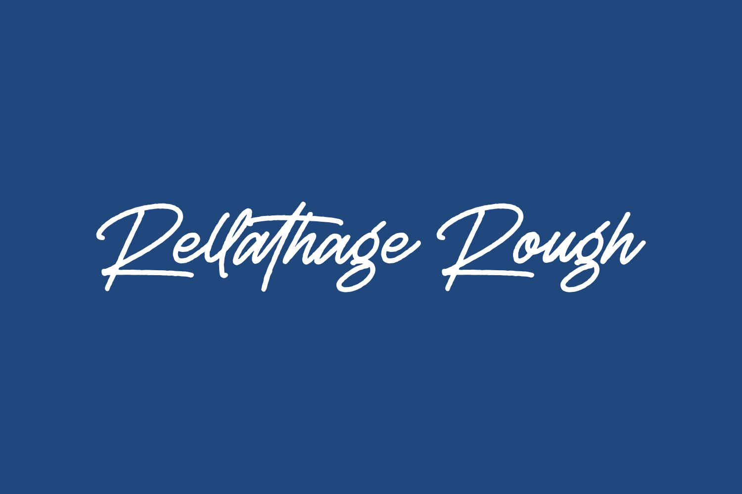 Rellathage Rough Free Font