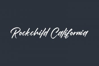 Rockchild California Free Font