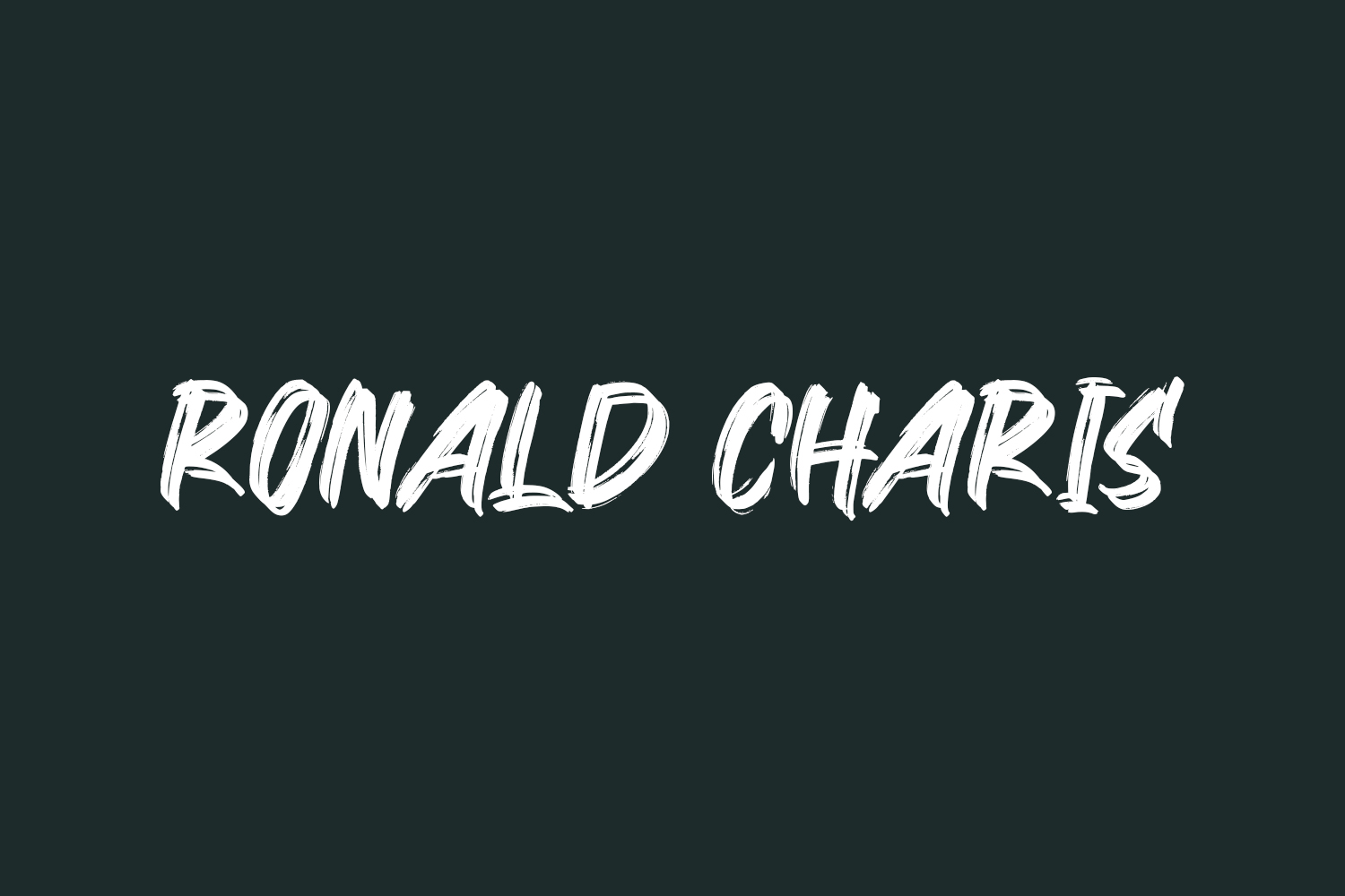 Ronald Charis Free Font