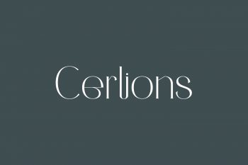 Cerlions Free Font