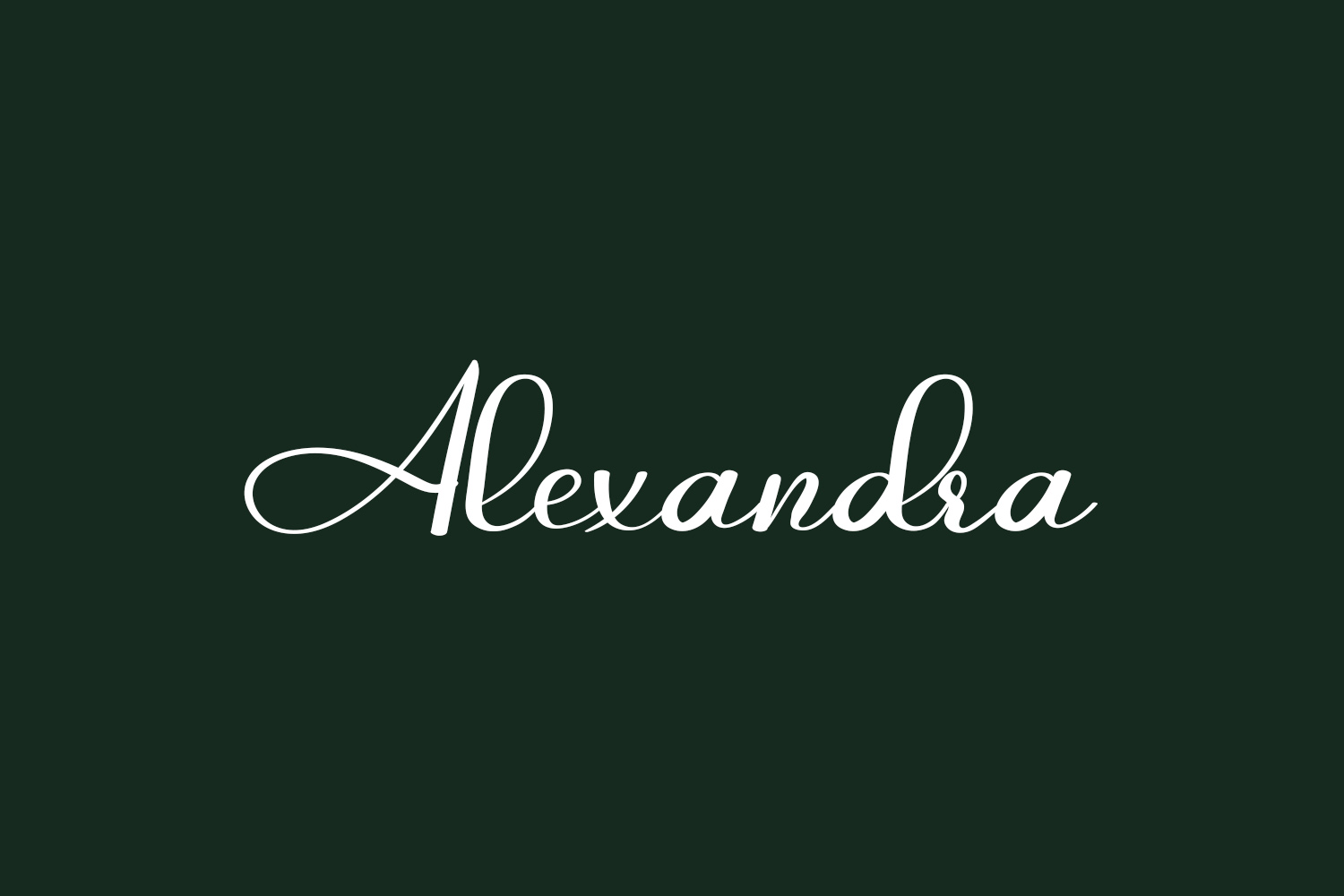 Alexandra Free Font