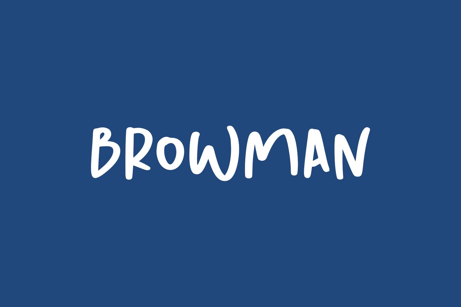 Browman Free Font